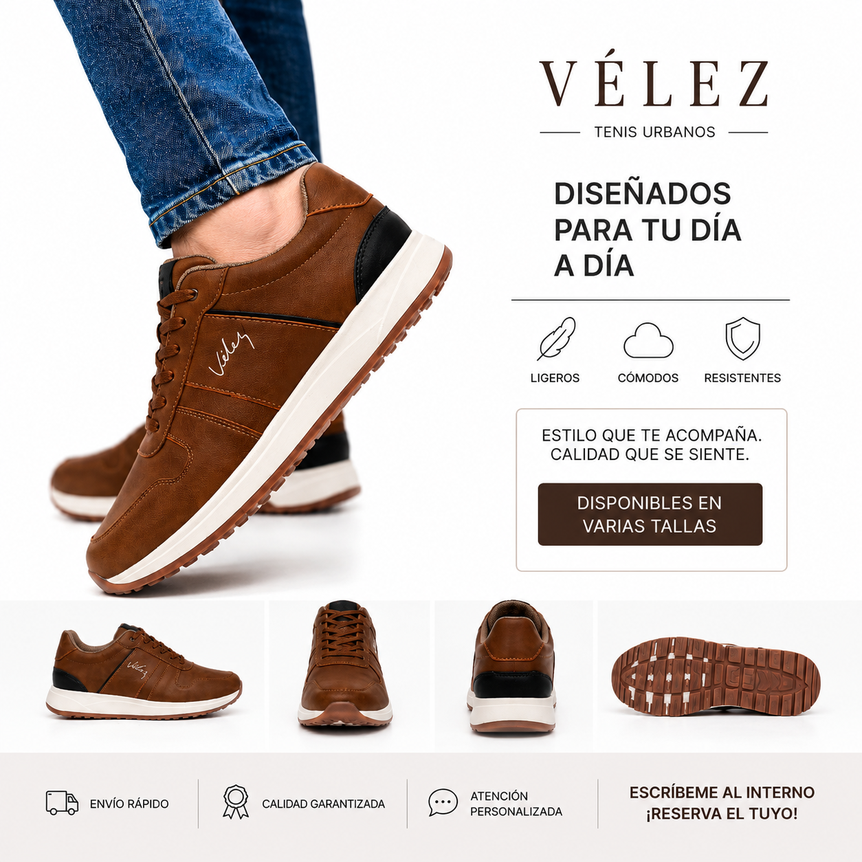 Zapato Velez Unisex Premium